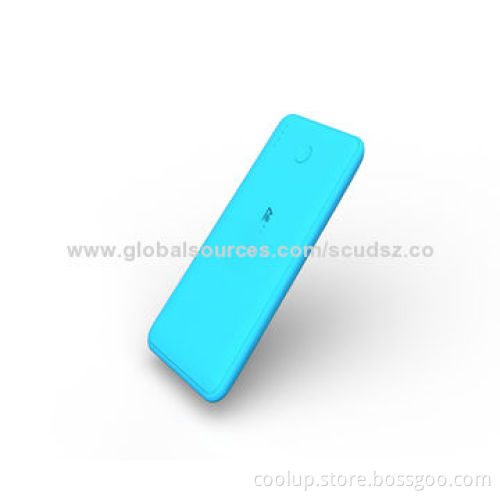 Power Bank for iPhone, Perfect Match Size, Rubber Finish, Compact Design, Six Colors Available